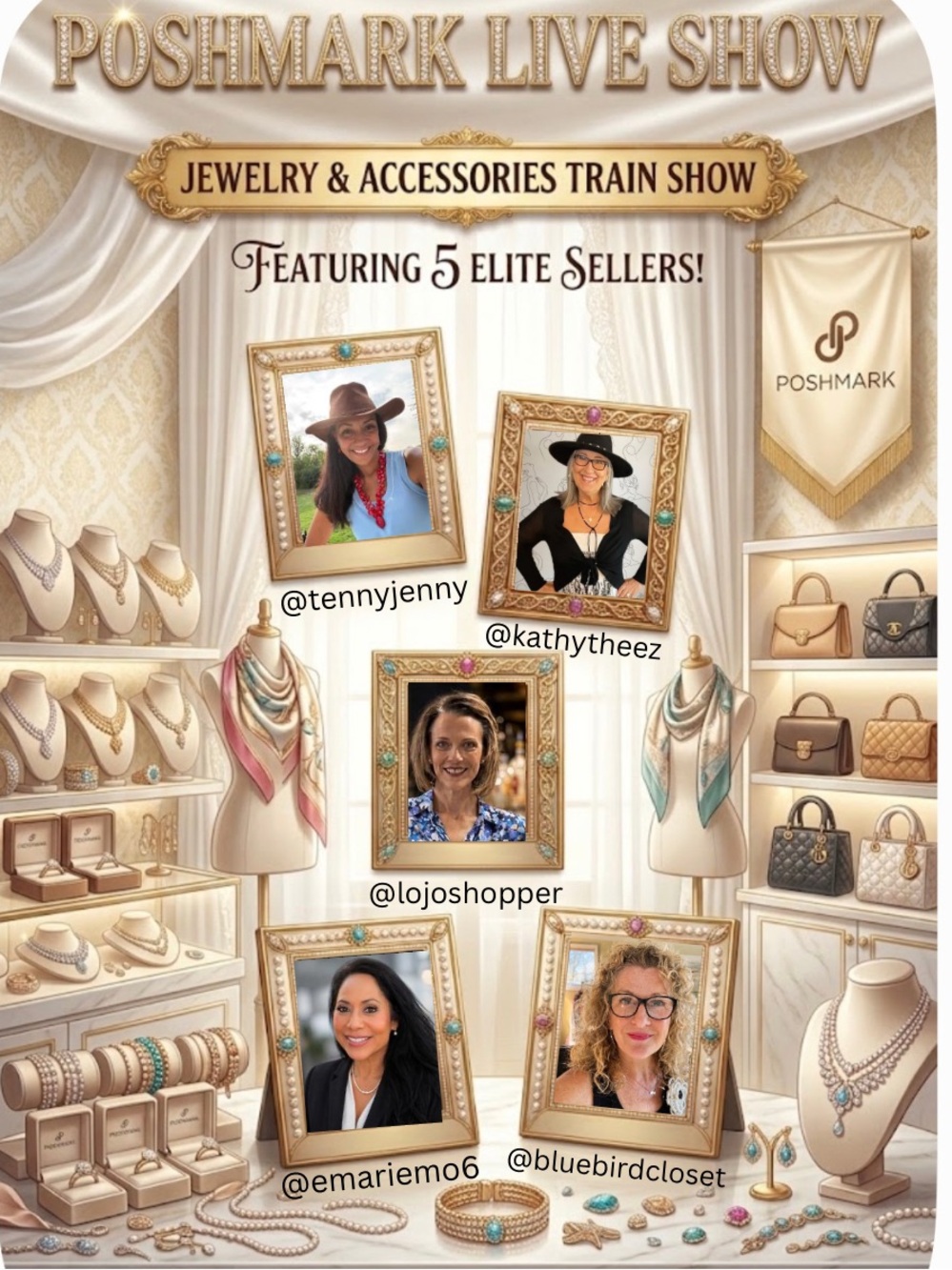 LIVE with Ellie! Premium Brands Shows! All Sizes-Come Join Me! - Picture 2 of 6